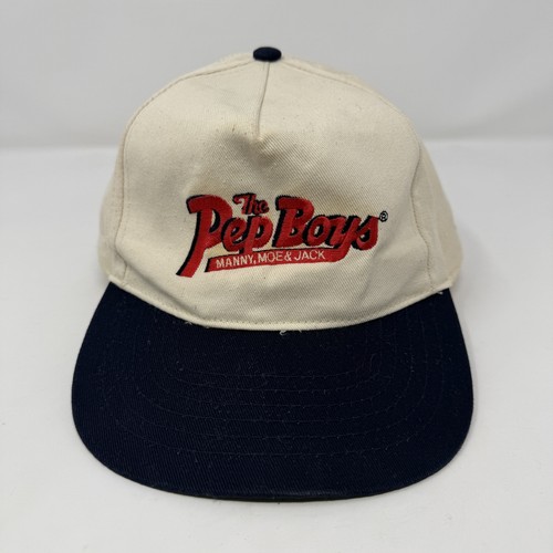 Vintage pep boys hat cap - cap, snap